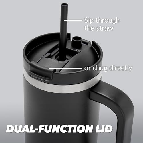 Contigo Streeterville Tumbler, Stainless Steel Vacuum Insulated, Leak-Proof, Cold for 29 Hours, Fits in cupholders, Licorice, 30oz (Pack of 2) - Image 5