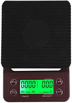 Digital Coffee Scale with Timer - Precision Pour Over Coffee Scale for Accurate Brewing (red) by Miskall