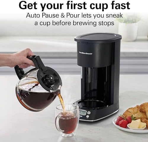 Hamilton Beach 12 Cup Programmable Drip Hot & Iced Coffee Maker - Image 5