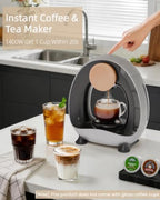 Single Serve Coffee Maker for K Cup Ground Coffee and Tea Leaves - Image 3