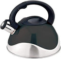 American Dream 3Liter (3.2 Quart / 102oz) Whistling Tea Kettle, Fast Boiling, Stainless Steel, Food Grade, Ergonomic Handle, Loud Whistle Water Kettle for Gas, Induction & Electric Stoves by AmericanDreamHomeGoods
