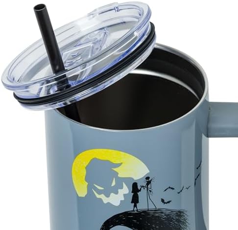 Silver Buffalo Nightmare Before Christmas, Stainless Steel Tumbler, 40oz - Image 6