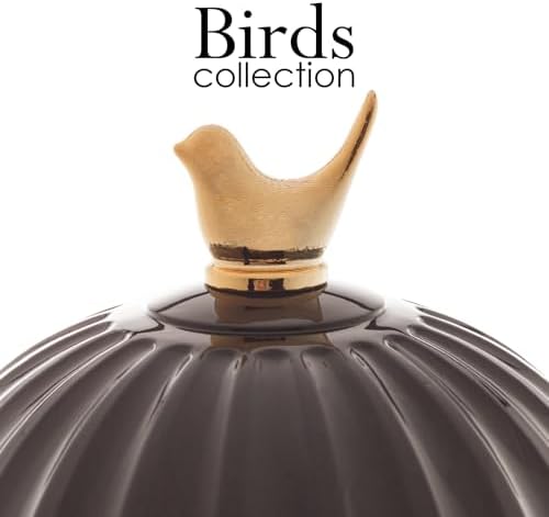 WOLFF - Bird Thermal Coffee Carafe - Hot or Cold Drinks, Plastic Exterior and Glass Insulation Lining Flask Coffee Dispenser, Thermal Bottle for Beverages, Tea and Water Pitcher- Black, 34floz/1L - Image 5