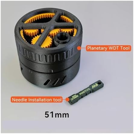 Planetary Gear WDT Tool,Compatible For Picopresso, Coffee Distributor & Needle Stirrer(Black and Silver) - Image 6