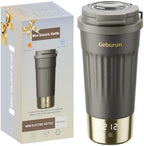 100-240V Travel Portable Electric Kettle 13.5oz 316SS 6 Temperature Control by Geburun
