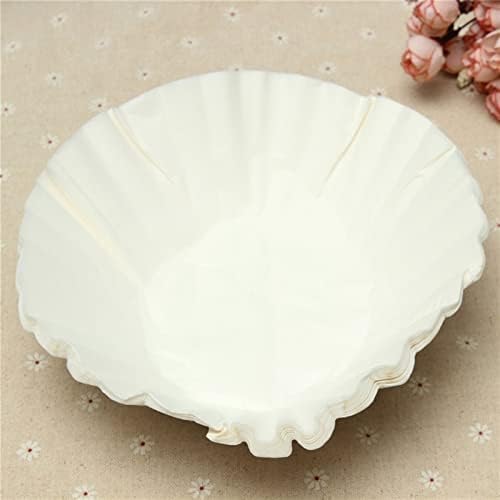Coffee Filters White Coffee Filters Single Serving Paper for Machine 24CM Filter Cake Cup Bowl - Image 4