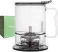 HandyBrew Tea Infuser Tea Steeper for Loose Leaf Tea Brewer Tea Strainer, Safe BPA-Free Plastic Hassle-Free Ways Make Hot and Iced Tea, 17 Ounce by Jinpei