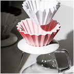 Porcelain Coffee Dripper Ceramic Filter Cup Reusable Filters Funnel Manual Brew Tool Chic Home Barista Accessories(Color 1) - Image 4