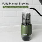 HIBREW H4D 2-in-1 Portable Hand-Pump Coffee Machine Built-in Cup - Image 7