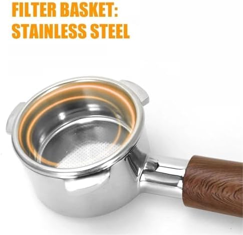 54mm Coffee Bottomless Portafilter Naked，Compatible For Breville，Sage 870/878/879 Filter Basket Espresso Machine Barista Accessory(54mm 3 Nails Z) - Image 3