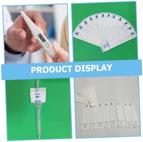 500pcs Thermometer Probe Sleeves Paper Protective Covers for Digital Thermometers for Pets Including Cats Dogs and - Image 6