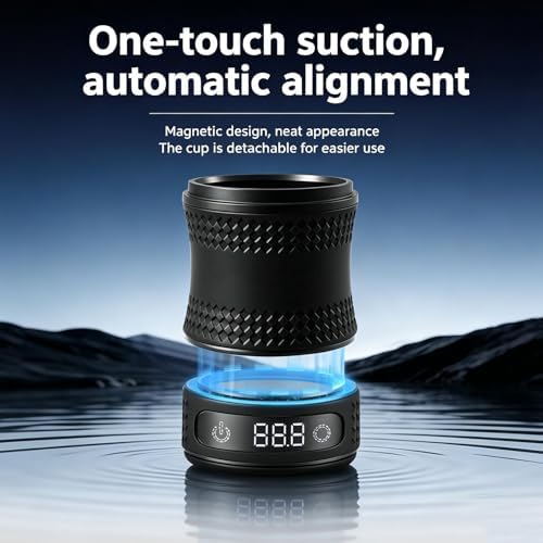 58mm Digital Coffee Bean Dosing Cup, Espresso Portafilter Dosing Cup, With Scale, Scale For Espresso Machine, Led Digital Screen, Magnetic Detachable, For Home Commercial - Image 5