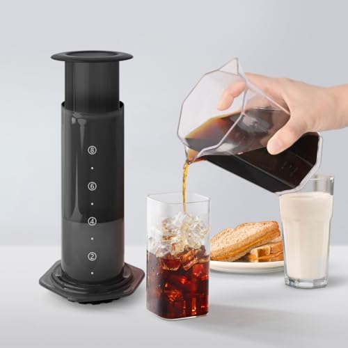 Coffee Filter Holder & Coffee Carafe Compatible with Aeropress XL Coffee Maker - Image 7