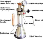 Milk Frother and Steamer, Portable Steam Milk Frother, Maximum Pressure 9 Bar, Suitable for Dairy and Plant-based Milk. - Image 2