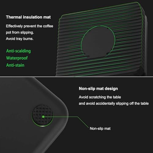 Coffee Digital Scale with Timer Kitchen Food Scale with Tare Function 6.6LB/3KG Max Load 0.1g Sensor(Chocolate) - Image 6
