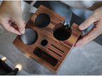 54mm Espresso Accessories Set for Breville – Echo Tamper, Bottomless Portafilter, Coffee Distributor, Knock Box & Walnut Tamping Station | Barista Express, Pro, Touch, Bambino Plus - Image 4