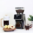 Kenmore Conical Burr Coffee Grinder - Electric Maquina de Moler Café for Espresso, French Press, Drip, Adjustable Grind Size, Bean Mill, Digital Control, Spice Grinding, Home Use - Image 2
