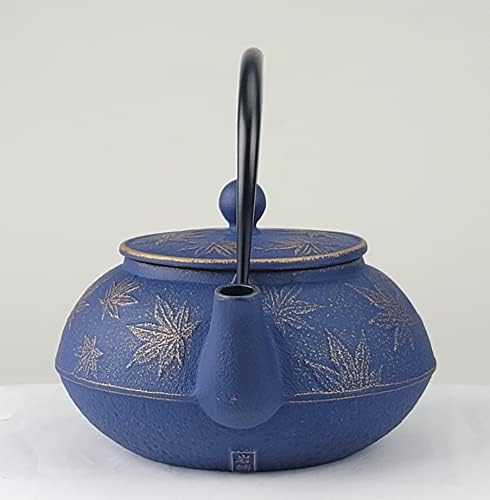 Iwachu 45749 Teapot Type 5 Maple Gold/EBU 0.65L Inner Enamel Nambu Ironware - Image 4