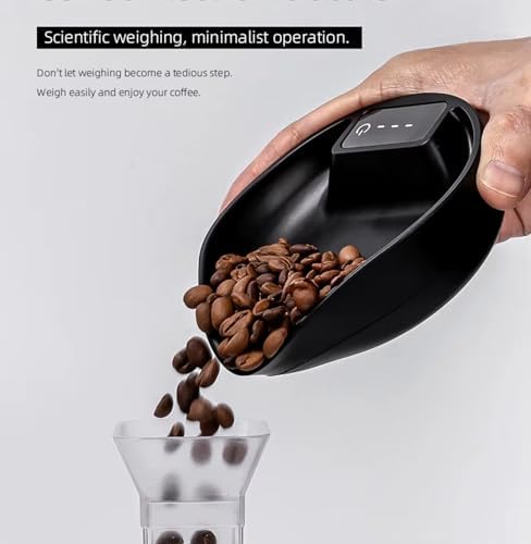 High Precision Digital Coffee Weighing Scales, Compact Coffee Dosing Cup with HD LED Display, 0.1G Accuracy and 0.1G~1000G Weighing Range, Precise Measurement and 60S Auto Off for Home - Image 6