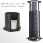 Coffee Filter Holder & Coffee Carafe Compatible with Aeropress XL Coffee Maker - Image 2