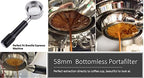 58mm Bottomless Portafilter Compatible with Breville BES900XL, BES920XL, BES980XL, BES990BSS Espresso Machine with Filter Basket-Plastic Handle, Black - Image 7