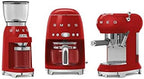 Smeg 50's Retro Style Aesthetic Coffee Grinder, CGF01 (Red) - Image 2