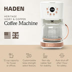 HADEN Coffee Machine, 12 Cup Programmable Drip Coffee Maker - Image 2