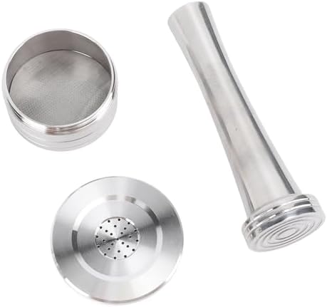Stainless Steel Reusable Coffee Capsule, Coffee Pod Filter for Q Machine, with Easy Design for Ground (with Paper Filters Brush Spoon Press Hammer) - Image 2