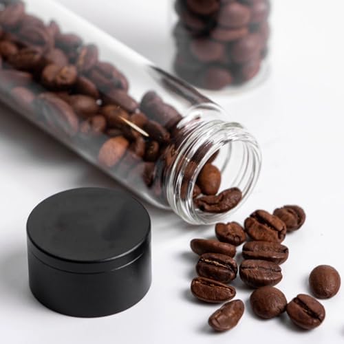 Single Dose Coffee Bean Storage Tubes, Espresso Bean Cellars,with Stand, Capacity 34.5g,for Home,Coffee Shop - Image 5