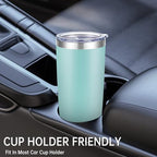 20 oz Tumblers Bulk Stainless Steel Tumbler with Lid, 6 Pack - Image 6