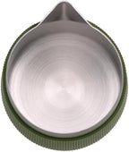 Normcore Handleless Milk Frothing Jug, Milk Pitcher 20.3 oz, Milk Frother Steamer Cup Stainless Steel Espresso Cup, Round Spout, Green, 600 ml - Image 2