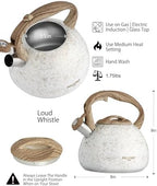 POLIVIAR Tea Kettle, 2.7 Quart, Iron Grey - Image 6