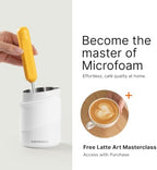 Subminimal NanoFoamer GO Rechargeable Handheld Milk Frother, Midnight - Image 3