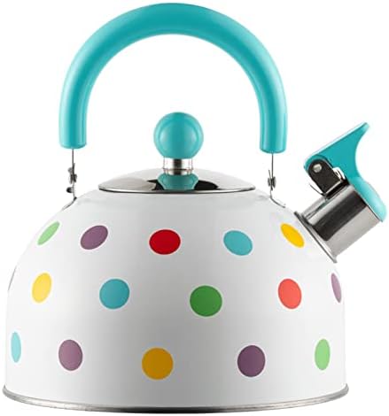 Whistling Tea Kettle for Stove Top, Tea Pot Stovetop with 3-Layers Durable Bases, Loud Whistle Teapot for Boiling Water Coffee or Milk by Unknown