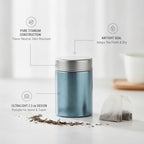 Tea Enthusiasts Pure Titanium Canister, 9.5 fl oz - Image 5
