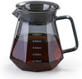 Glass Coffee Maker Carafe with V60 Dripper Server for Pour Over Coffee Brewing (600, Milliliters) by ADINTERNATIONAL