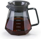 Glass Coffee Maker Carafe with V60 Dripper Server for Pour Over Coffee Brewing (600, Milliliters) by ADINTERNATIONAL