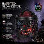 Dicimi Halloween Wax Melt Warmer – 3-in-1 Candle Warmer Lamp for Scented Wax, Wax Melter & Beverage Warmer, Flameless & Energy-Saving, Unique Scentsy Wax Warmer Alternative, Gifts for Friend - Image 3