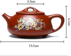 Tea Pots For Loose Tea Chinese Retro Classic Purple Clay Pot Home Office Teapot Retro Style Tea Set Suitable For Most Teas Tea Infuser Pot - Image 2
