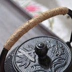 SGSG Japanese Tetsubin Tea Kettle Cast Iron Teapot Black 600ML - Image 7