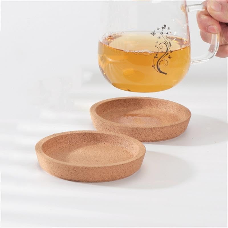 Coasters Concave Cork Coasters - Image 2