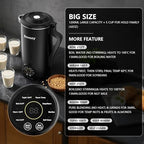 Nut Milk Maker Machine, Automatic Nut Milk Maker for Almond Homemade Milk,Oat,Plant-Based Milk and Countertop Blenders Almond Milk Maker Blenders,40oz Soy Milk Maker Delay Start/Self Clean/Keep Warm - Image 3