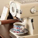 Ceramic Coffee Mug with Saucer 8 OZ Turkish Coffee Cups Set - Image 5