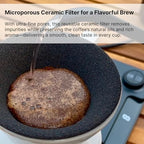 Cera Filter Coffee FilterJapanese Ceramic Filter Dripper, Reusable, Arita Porcelain - Image 3