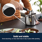 De'Longhi Large Easy Clean Knock Box, Stainless Steel - Image 5