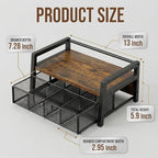 Tea Bag Organizer for Countertop with 8-Slot Drawer - Image 3