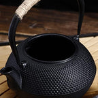Iron Cast Teapot Tea Maker Tea Set with Stainless Steel Infuser Cast Iron Teapot Tea Kettle Tea Infuser Pot Household Indoor - Image 5