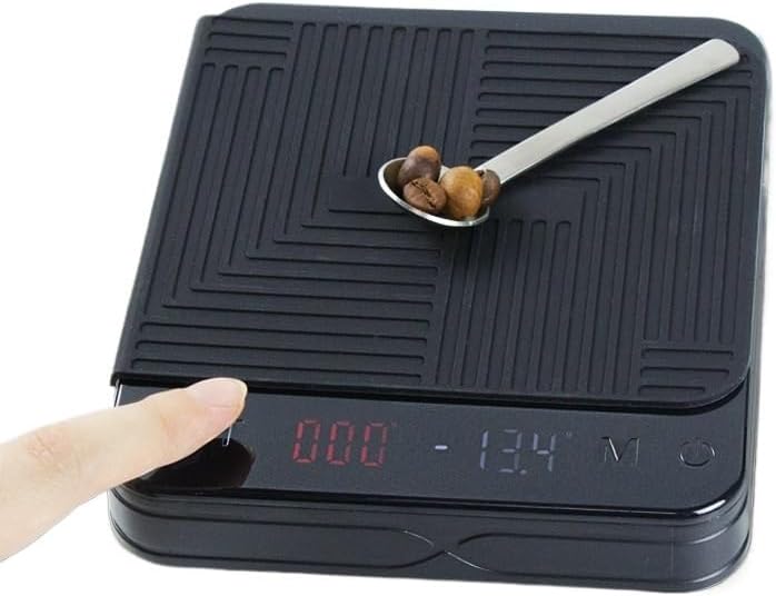 Italian Smart Coffee Scale, 3kg Digital Scale with Timer for Pour-Over, High-Precision Kitchen Scale for Baking - Image 3