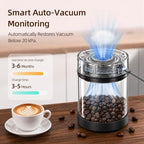 Auto Vacuum Coffee Canister - 950ML Airtight Coffee Bean Storage Canisters - Image 3