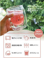CB Japan Polar Bear Heat-resistant Glass, 9.1 fl oz (270 ml), Condensation Resistant, Double Layer, Microwave Safe, Dishwasher Safe, Heat-resistant Animal Glasses, UCA - Image 4